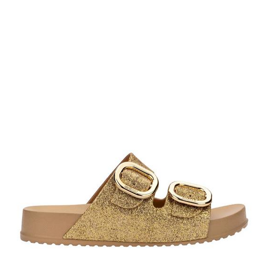 Melissa Cozy Glitter Gold