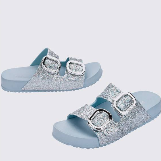 Melissa Cozy Glitter Blue