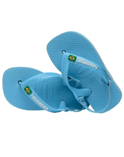 Havaianas Baby Brazil Logo Blue