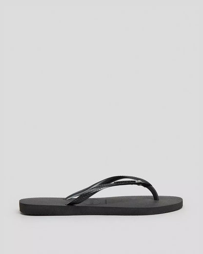 Havaianas Slim Crystal Swarovski Black