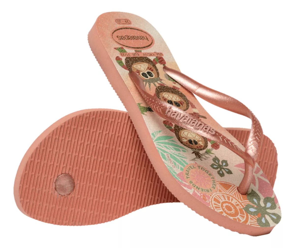 Havaianas Slim Princess rose poeina