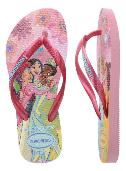 Havaianas Slim Princesses Disney Pink