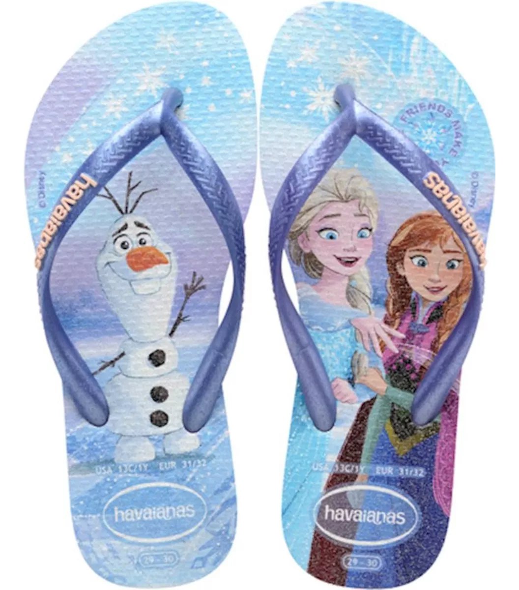 Havaianas Frozen Slim Princess Purple