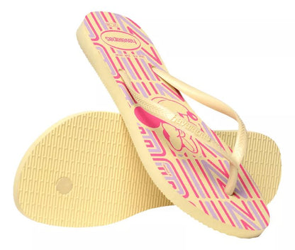 Havaianas Slim Disney Minnie Rose/Butter (buttercream)