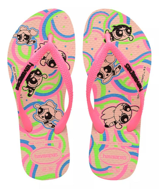 Havaianas Slim PowerPuff Girls Pink