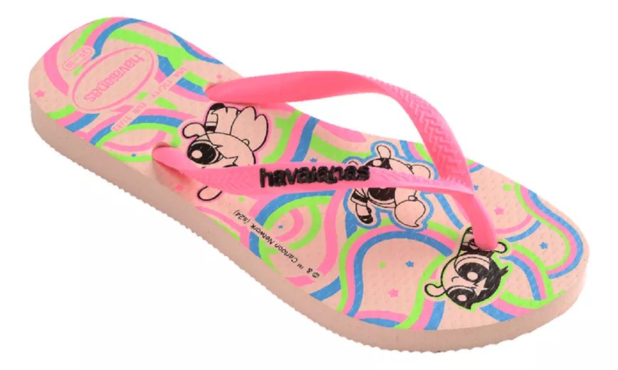 Havaianas Slim PowerPuff Girls Pink