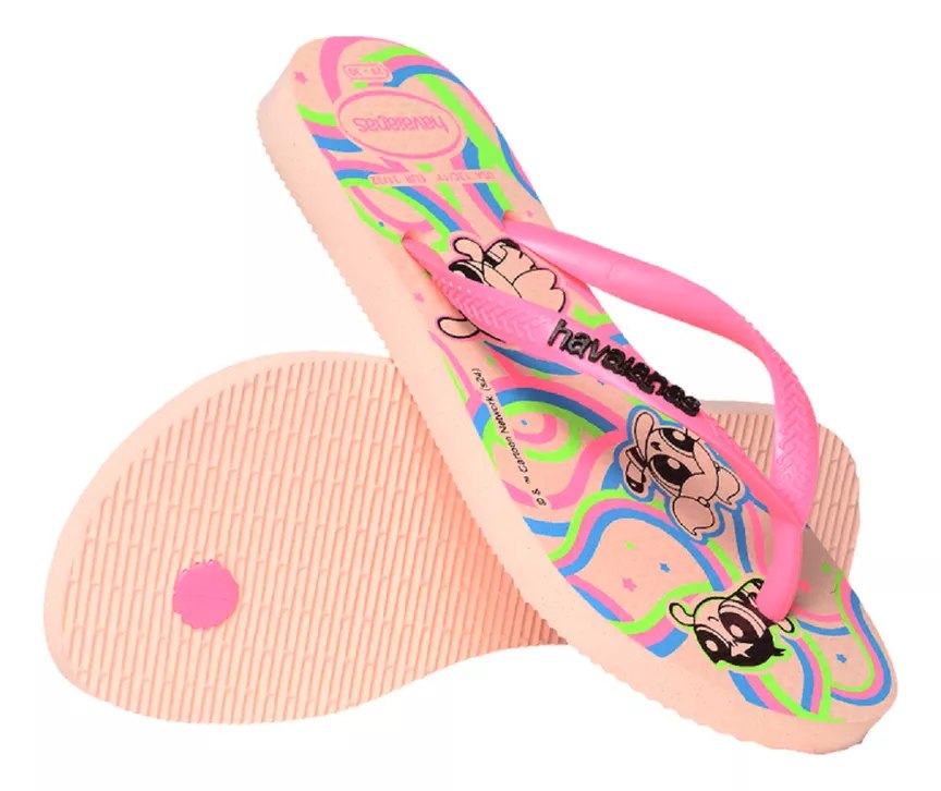 Havaianas Slim PowerPuff Girls Pink