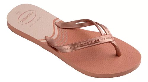 Havaianas Elegance Print Rose Gold ( Rosa Clay)