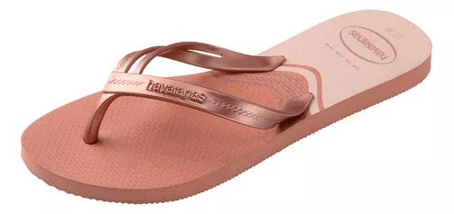 Havaianas Elegance Print Rose Gold ( Rosa Clay)