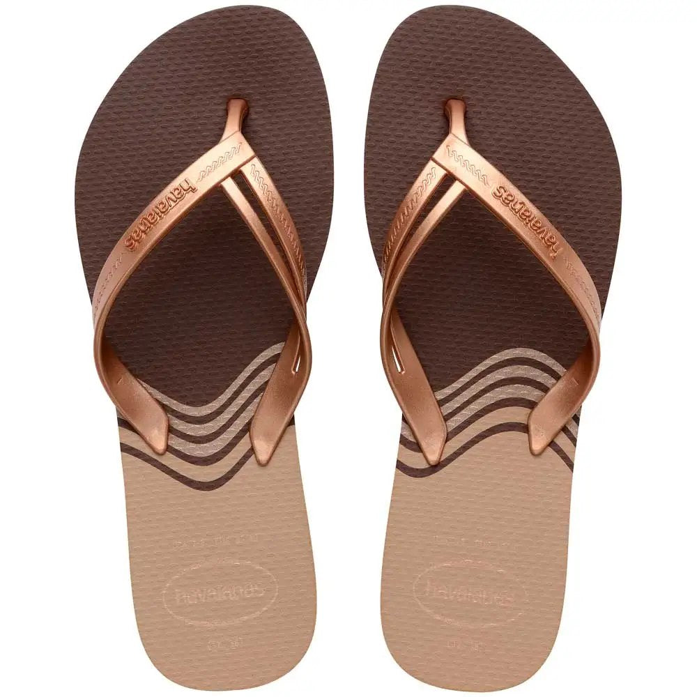 Havaianas Elegance Print Brown