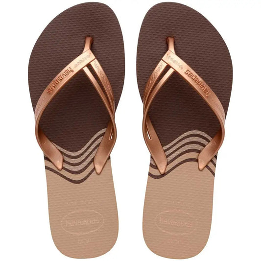 Havaianas Elegance Print Brown