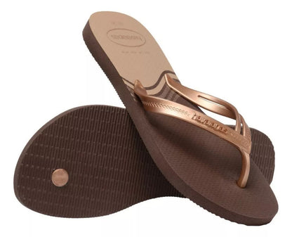 Havaianas Elegance Print Brown