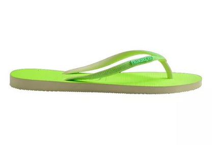 Havaianas Slim Glitter Neon Green