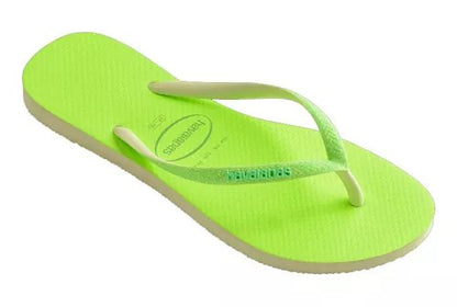 Havaianas Slim Glitter Neon Green