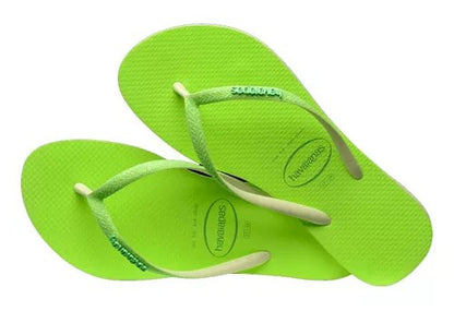 Havaianas Slim Glitter Neon Green