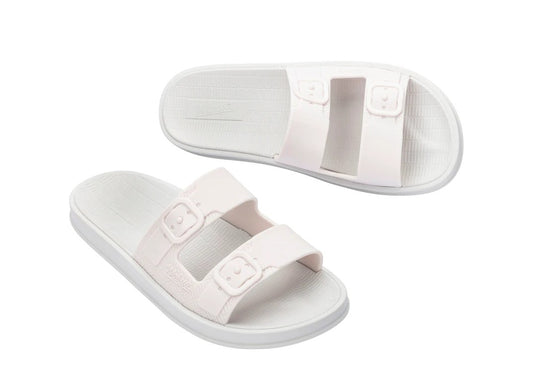 Melissas Sun Cruise White Slides