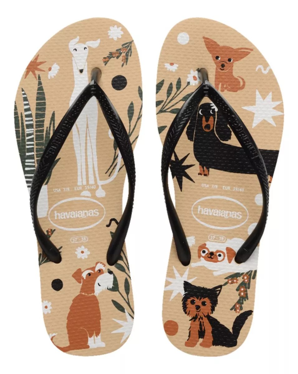 Havaianas Slim Pets Beige