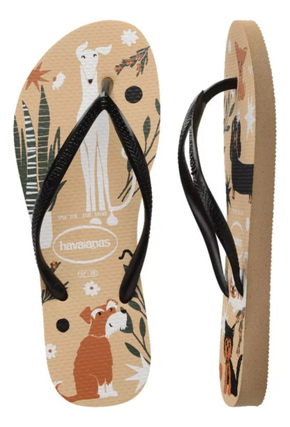 Havaianas Slim Pets Beige