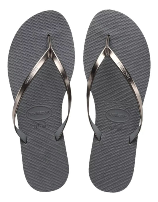 Havaianas you Metallic Grey