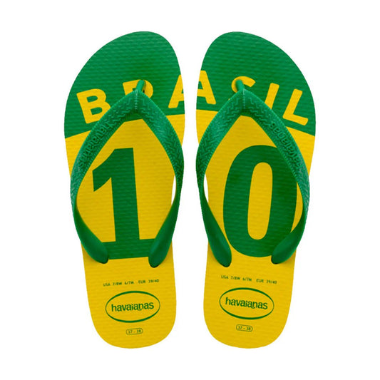 Havaianas Brasil Flag Yellow/Green