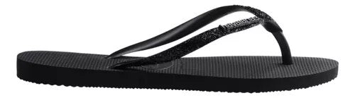 Havaianas Slim Glitter Black