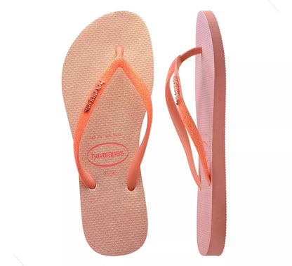 Havaianas Slim Glitter Iride Peach