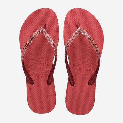 Havaianas Sparkle PAU Brasil Burgundy