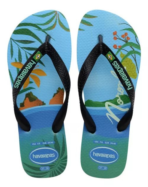 Havaianas Top Postcard Blue