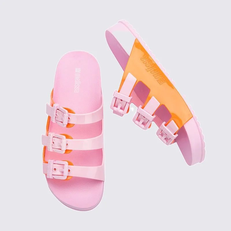 Melissa Cozy Stripes Pink/Orange