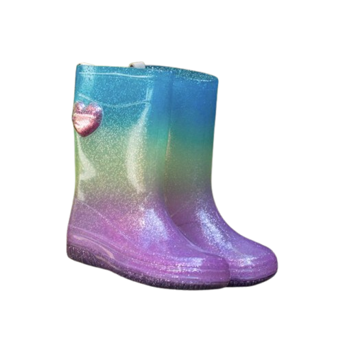 Woog Boot Rainbow Heart