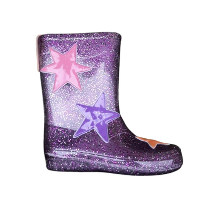 Woog Boot Purple Stars