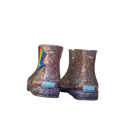 Woog Boot Lightning Glitter Short