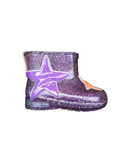 Woog Boot Purple Stars Short