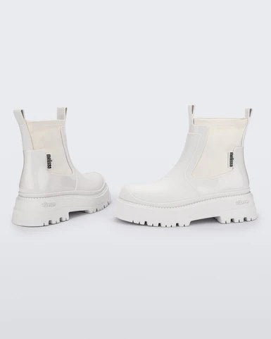 Melissas Drip Boot White