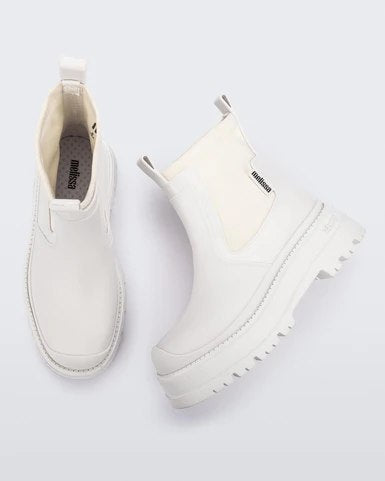 Melissas Drip Boot White