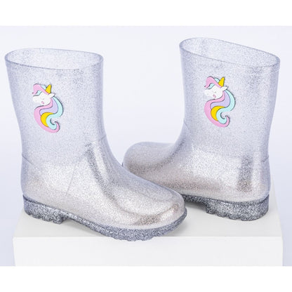 Woog Silver Unicorn Boots