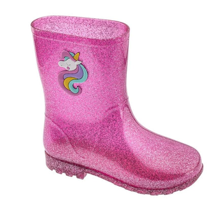 Woog Pink Unicorn Boots