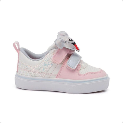 KLIN Tenis Casual Bebe Girl White/Pink