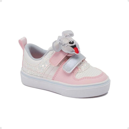 KLIN Tenis Casual Bebe Girl White/Pink