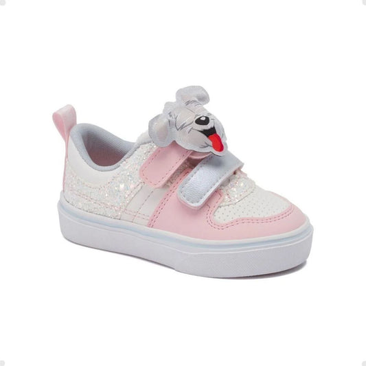 KLIN Tenis Casual Bebe Girl White/Pink