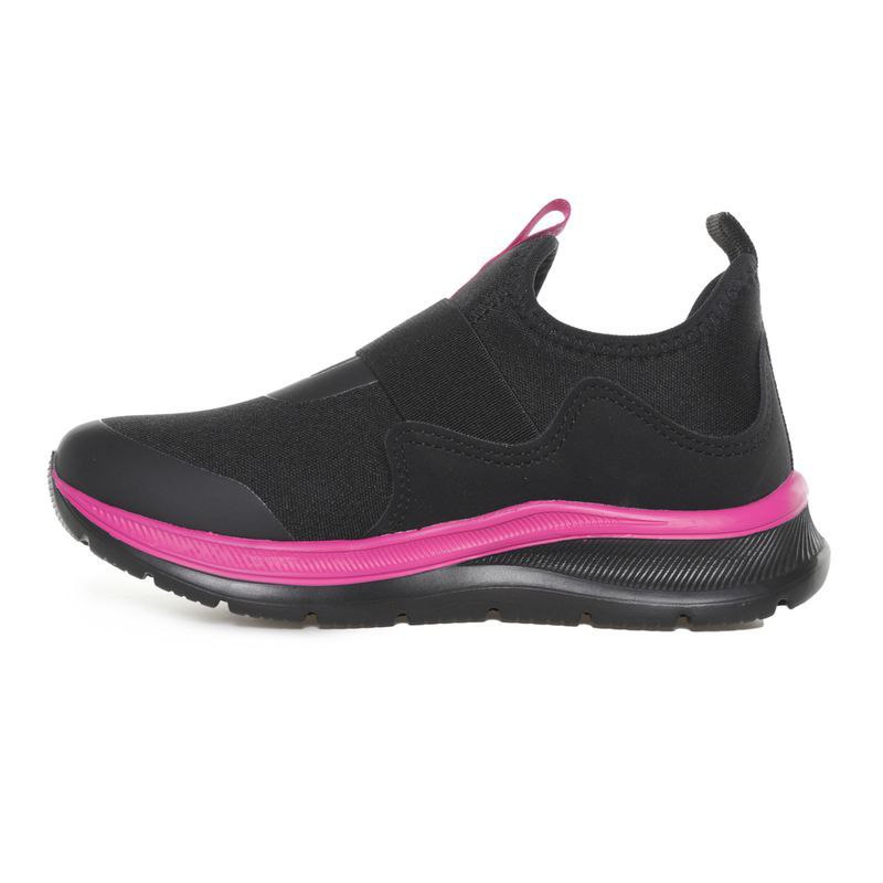 KLIN Tenis Slip On Girl Black/Pink