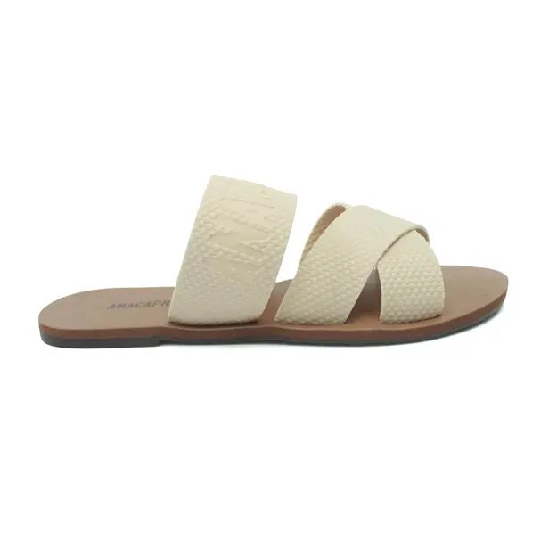 AnaCapri Slide Double Beige (nude bone)
