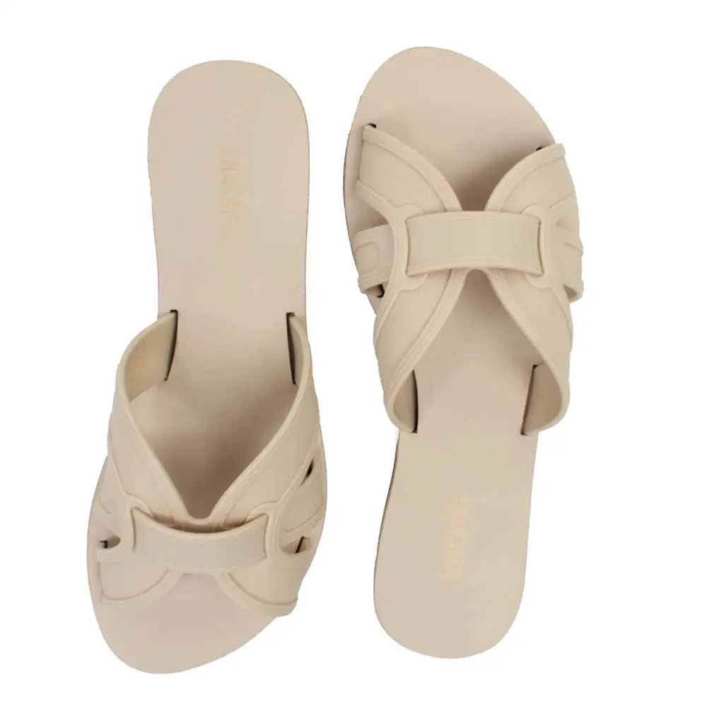AnaCapri Cross Slide Beige (ac bone)