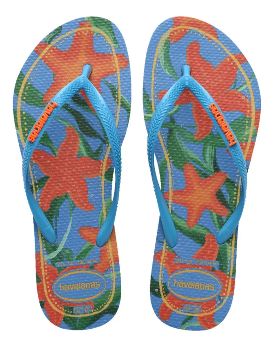 Havaianas Slim Tropical turquoise