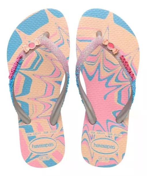 Havaianas Slim Glitter Pink