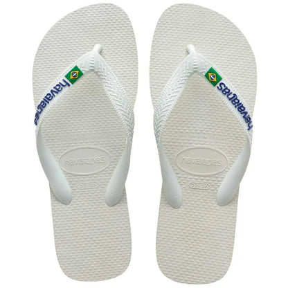 Havaianas Logo Brasil White