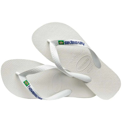 Havaianas Logo Brasil White