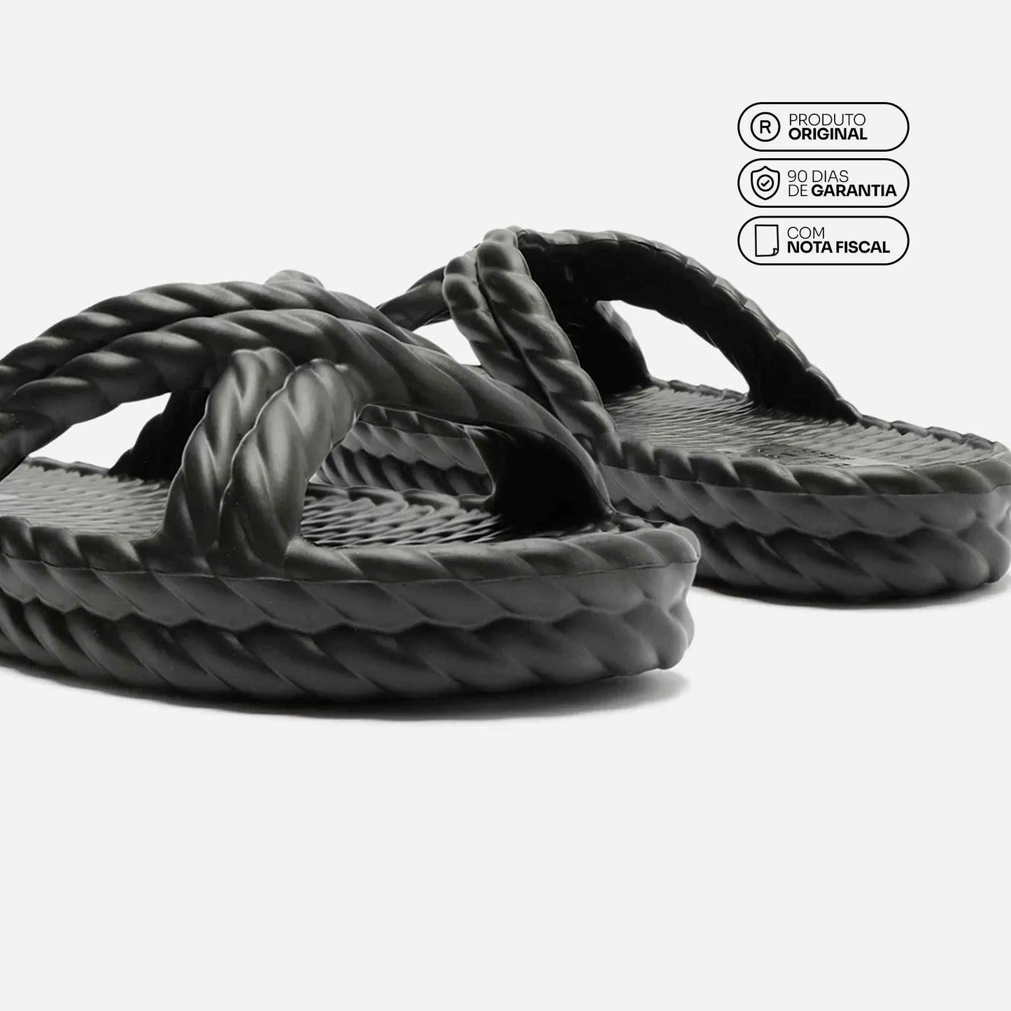 Brizza Arezzo Black morocco flat sandal