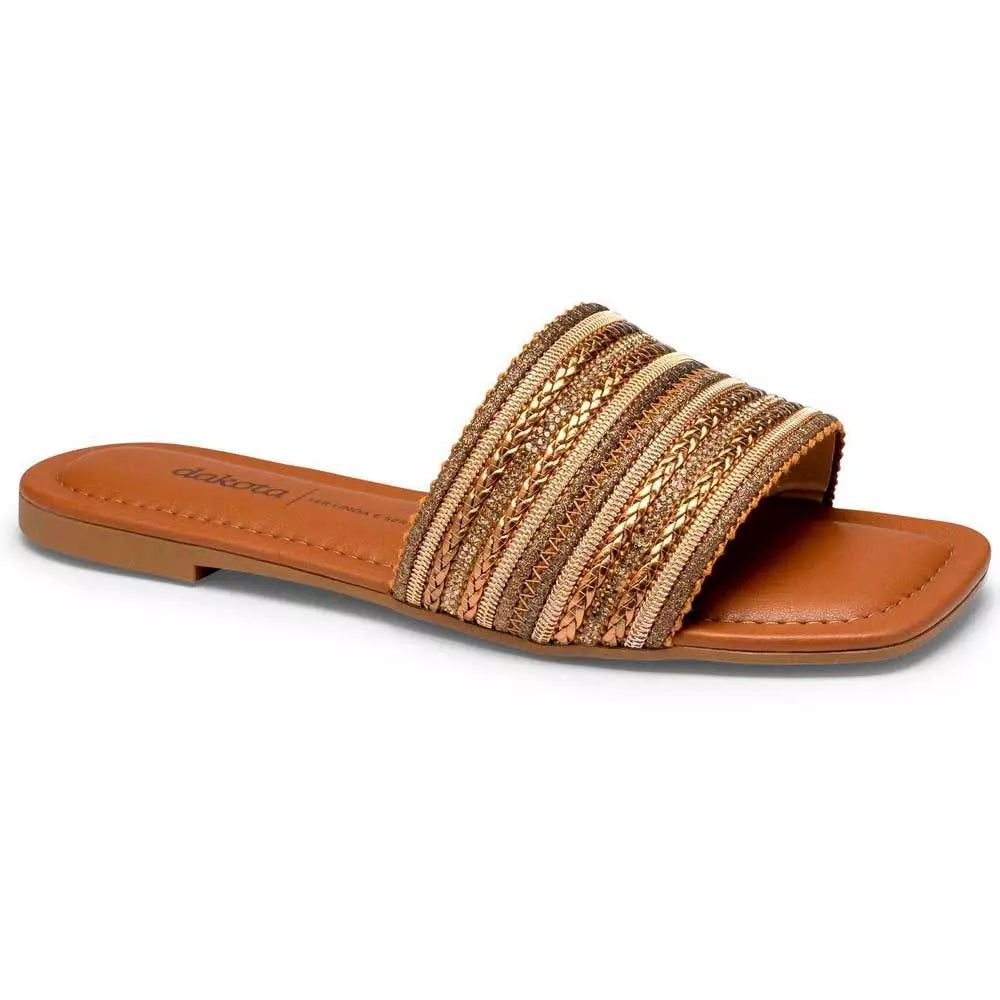 Dakota Bronze Ornament slipper